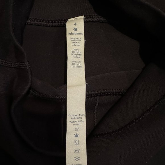 Lululemon Tech Mesh Wunder Under Leggings 28''-Size 4-Great condition - Picture 6 of 6